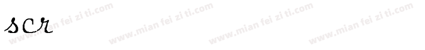 script normal italic字体转换